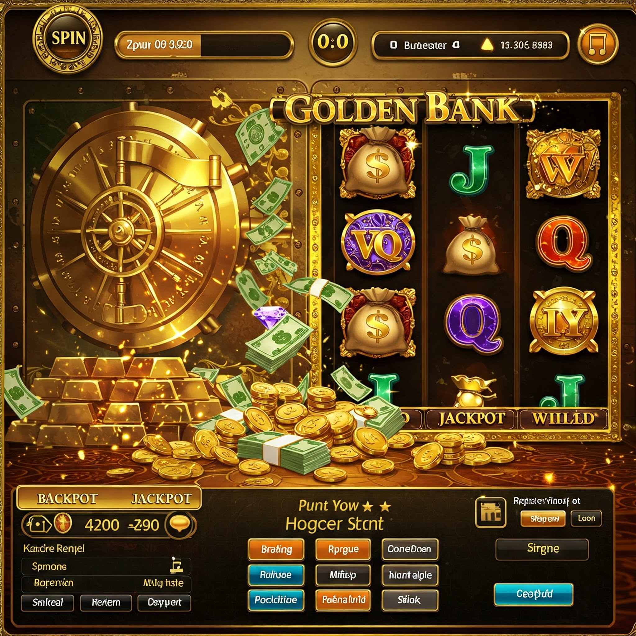 Golden Bank Casino Game